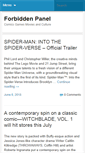 Mobile Screenshot of forbiddenpanel.com